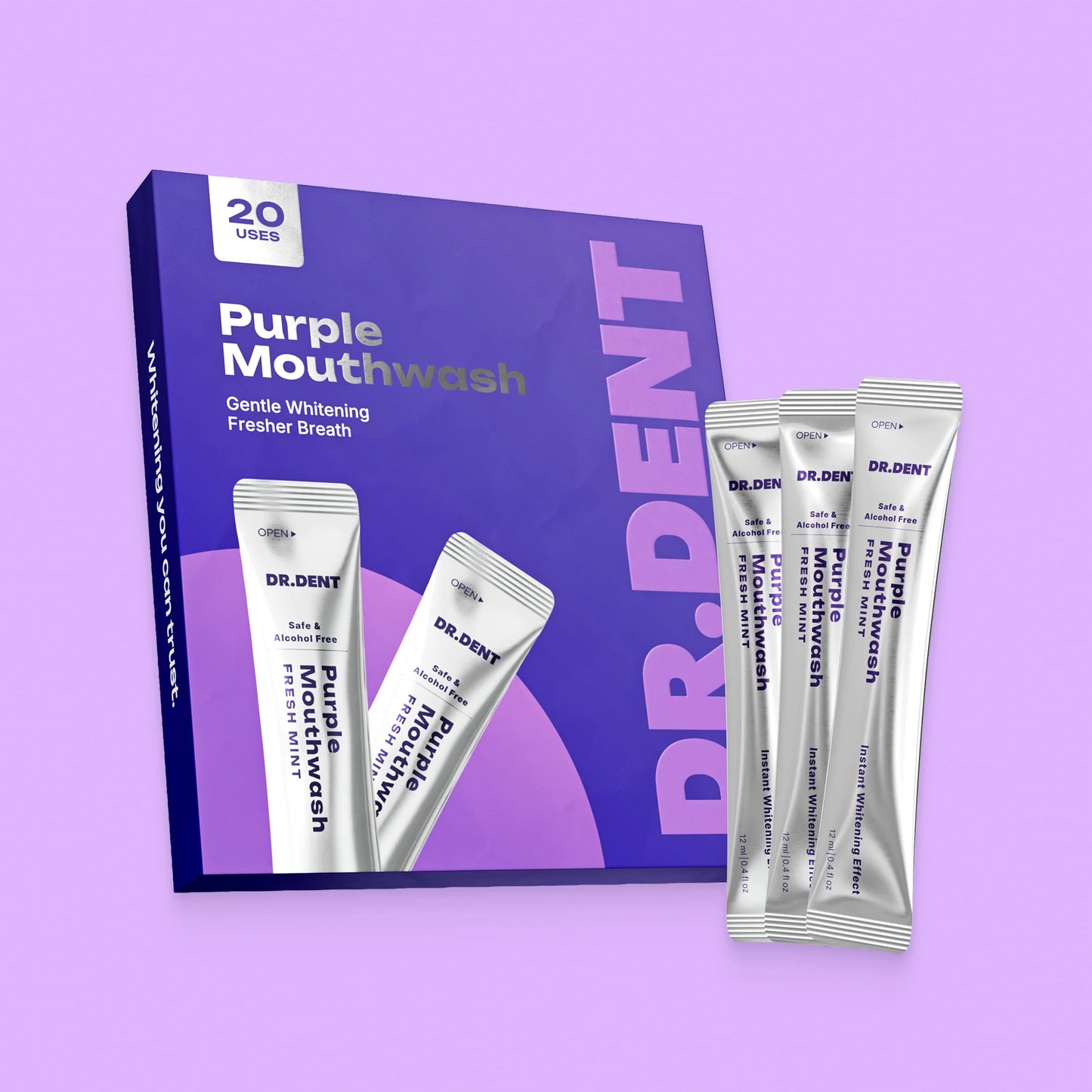 Purple Mouthwash