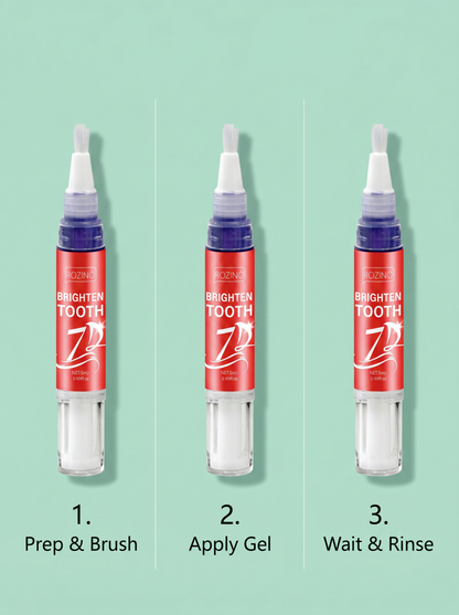 7D Brighten Tooth Whitening Pen, 5% Hydrogen Peroxide Snow Tooth Formula