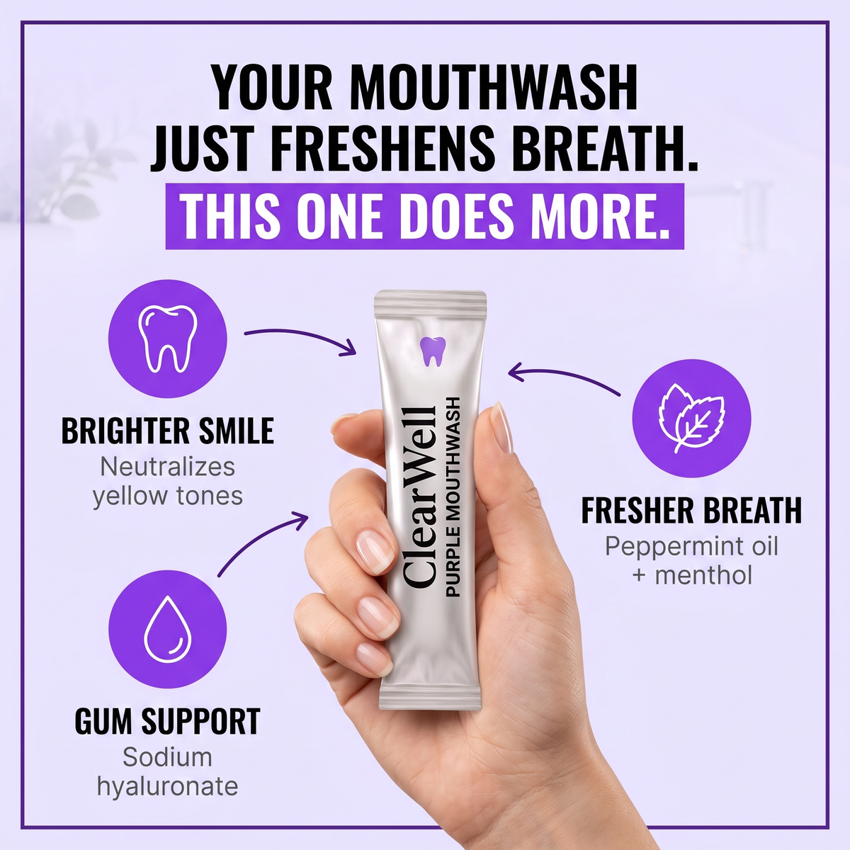 ClearWell mouthwash